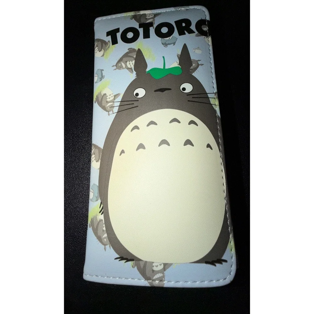 Studio Ghibli My Neighbor Totoro Bifold‎ Long Wallet Women Blue